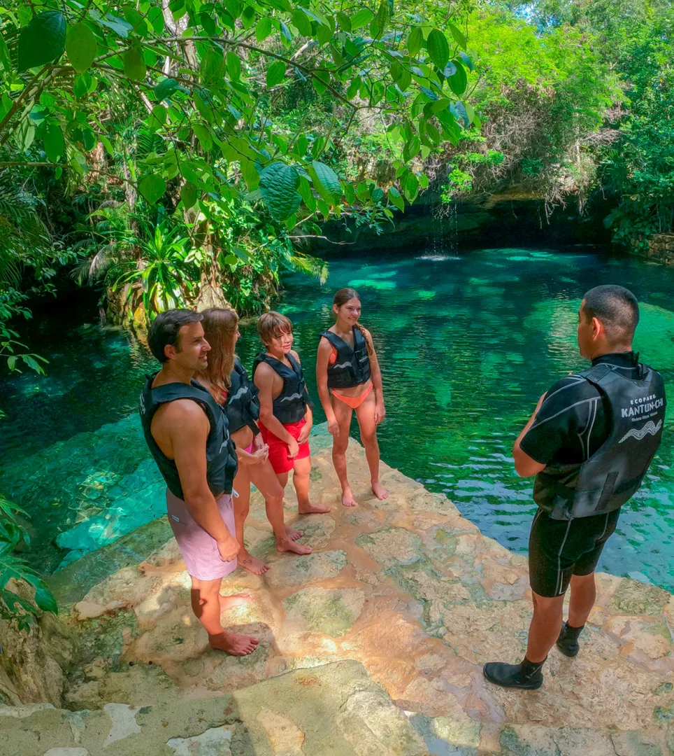 Kantun Chi has certified and bilingual guides